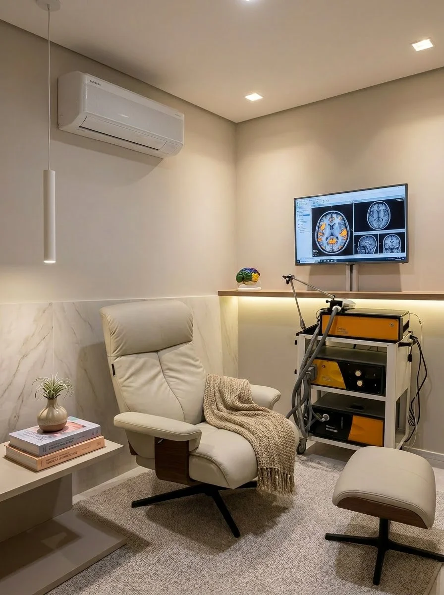Sala de EMT rTMS InMind Botafogo Rio de Janeiro